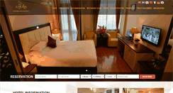 Desktop Screenshot of goldencyclohotel.com